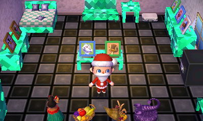 My emerald modern furniture room.