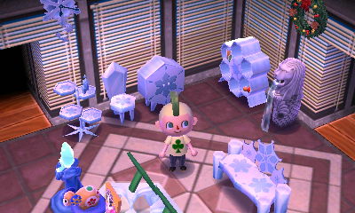 An office wall and a plaza tile.