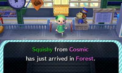 Squishy from Cosmic has just arrived in Forest.