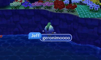 Jeff: Geronimoooo!