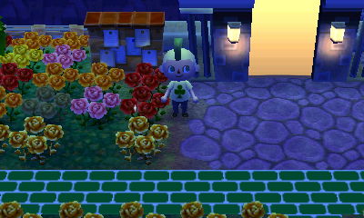 A missing gold rose from my path.