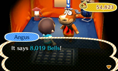 Angus: It says 8,019 bells!