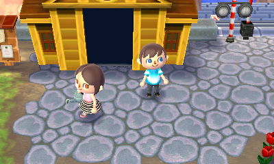 Visiting Helena in Nitesky.