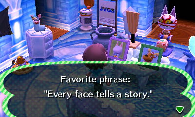 Favorite phrase on Blanca's pic: Every face tells a story.