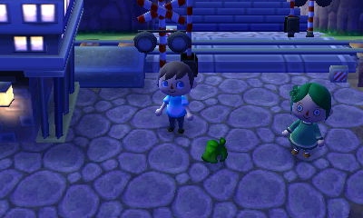 Green Merka visits Forest.