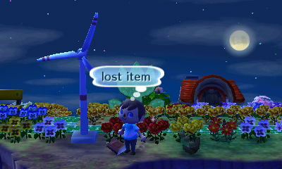 A lost item on the ground.