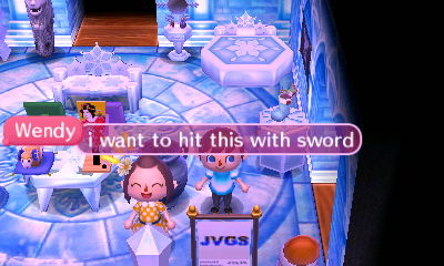 Wendy: I want to hit this with [my] sword.