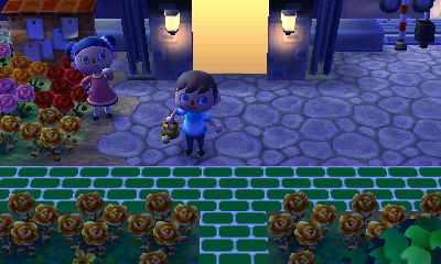 Queen comes over for a visit.