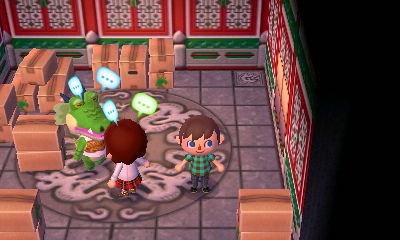 Merka speaking with Drago.