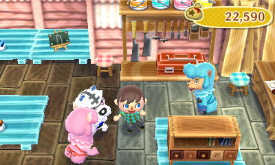 Dancing the Shrunk Funk Shuffle with Reese and Cyrus.