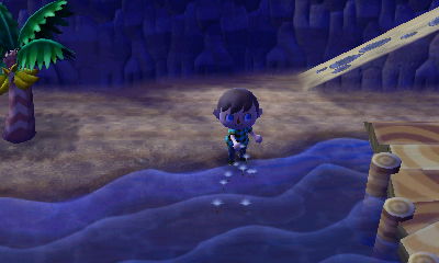 Blowing dandelion puffs into the ocean.