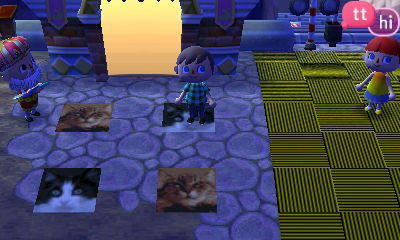 Tom's cat patterns in Tomville.