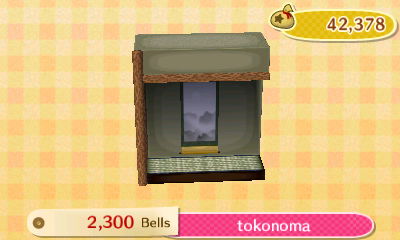 Tokonoma - 2,300 bells.
