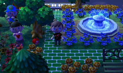 Lauryn and T Zelda visiting Forest.