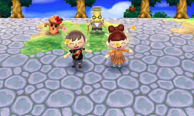 Me and Merka celebrating after a successful island tour.