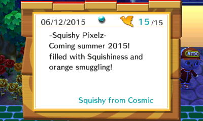 -Squishy Pixelz- Coming summer 2015! Filled with Squishiness and orange smuggling!