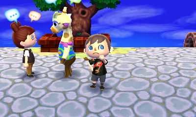 Merka speaking with Gracie.