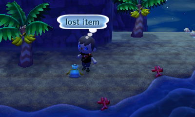 A lost item on the beach.