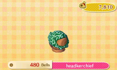 Headkerchief - 480 bells.
