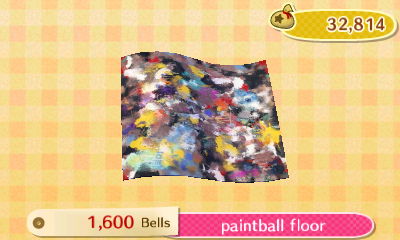 Paintball floor - 1,600 bells.