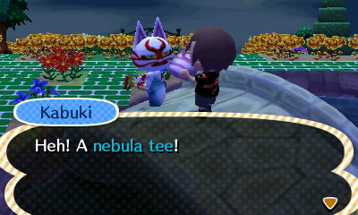 Kabuki: Heh! A nebula tee!
