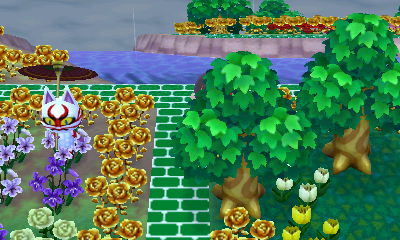 Kabuki's umbrella, which I thought was a large fish.