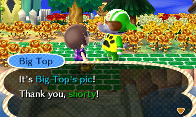 Big Top: It's Big Top's pic! Thank you, shorty!