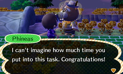 Phineas: I can't imagine how much time you put into this task. Congratulations!