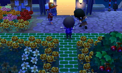 BranDex and Merka using shovels.