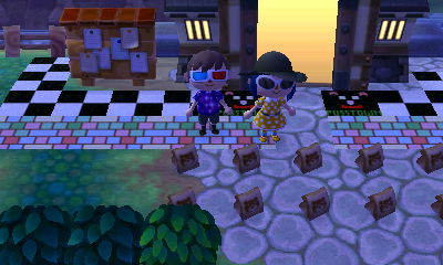 Delivering prizes to Pusscat in Pusstown.