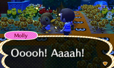 Molly: Ooooh! Aaaah!