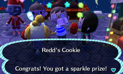 Redd's Cookie. Congrats! You got a sparkle prize!