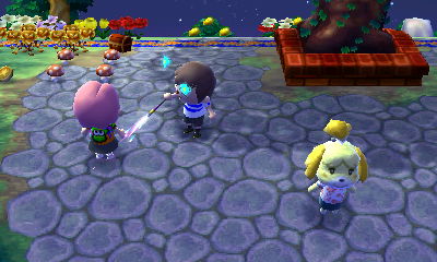 Burning TZ with a roman candle.