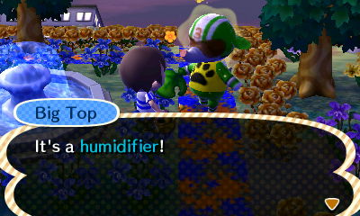 Big Top: It's a humidifier!