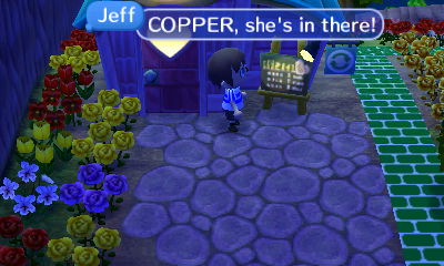 Jeff: COPPER, she's in there!