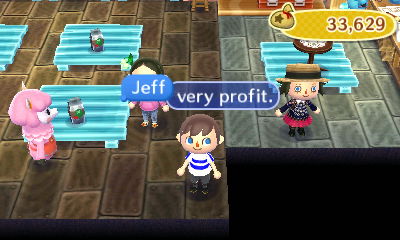 Jeff: very profit.