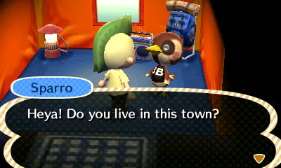 Sparro: Hey! Do you live in this town?