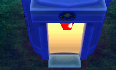 Close-up view of the modern police station.