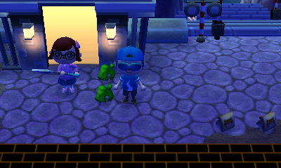 Wendy stops by for a visit.