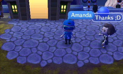 Amanda: Thanks! :D