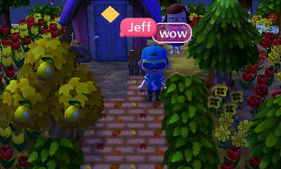 Queenie's house on Wendy's path.