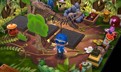 The jungle in Wendy's basement.