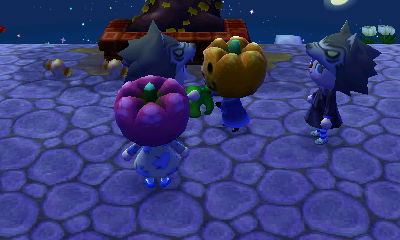 A werewolf receiving furniture from Jack.