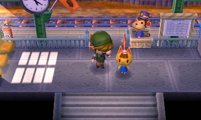 Tom and Katie arriving in Forest.