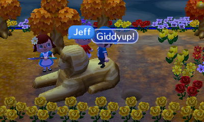 Jeff: Giddyup!