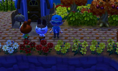 Genji and Bunnie, possibly on a date.