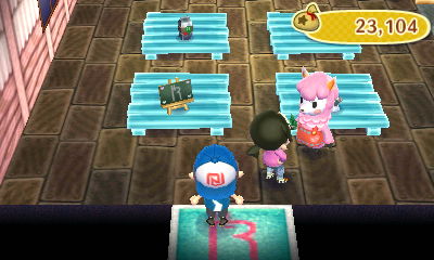 Meli sells her turnips to Reese.