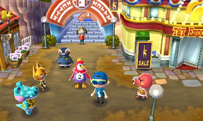 A bunch of animals on Main Street.