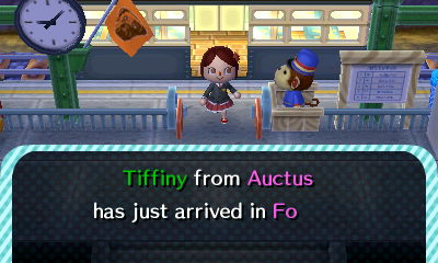 Tiffiny from Auctus has just arrived in Fo