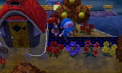 A hammer fight with Tiffiny.